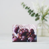 Kirschen Platzkarte (Stehend Vorderseite)