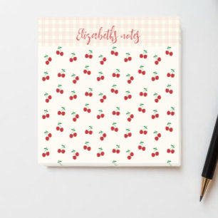 Kirschen Post-it Klebezettel