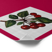 Kirschen Poster (Ecke)