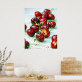 Kirschen Poster (Küche)