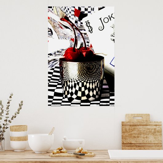 Kirschen Poster (Küche)