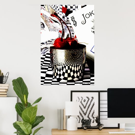 Kirschen Poster (Heimbüro)