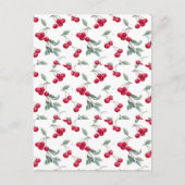 Kirschen Postkarte (Vorderseite)