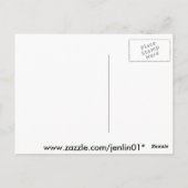 Kirschen Postkarte (Rückseite)