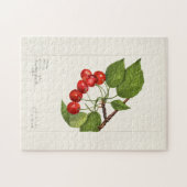 Kirschen (Prunus Avium) Fruchtfarben Puzzle (Horizontal)