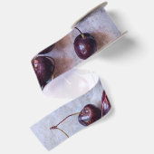 Kirschen Satinband (Rückseite)