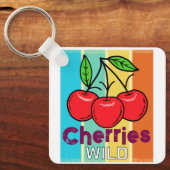 Kirschen Schlüsselanhänger (Vorderseite)