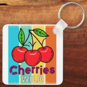 Kirschen Schlüsselanhänger (Rückseite)