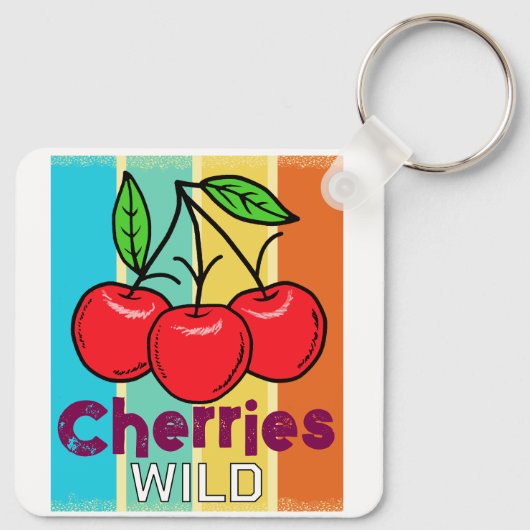 Kirschen Schlüsselanhänger (Rückseite)