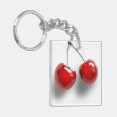 Kirschen Schlüsselanhänger (Vorderseite links)