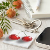 Kirschen Schlüsselanhänger (Vorderseite rechts)