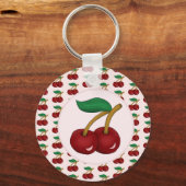 Kirschen Schlüsselanhänger (Vorderseite)