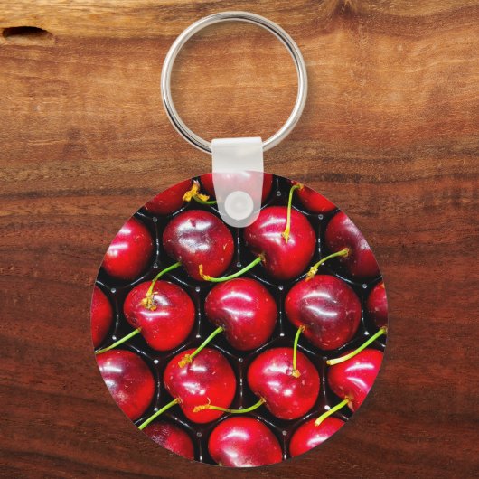 Kirschen Schlüsselanhänger (Vorderseite)