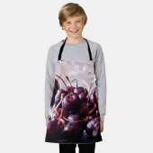 Kirschen Schürze (Getragen)