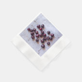 Kirschen Serviette (Ecke)