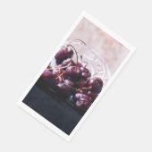 Kirschen Serviette (Ecke)