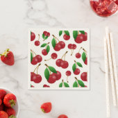 Kirschen Serviette (Beispiel)