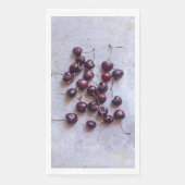 Kirschen Serviette (Vorderseite)