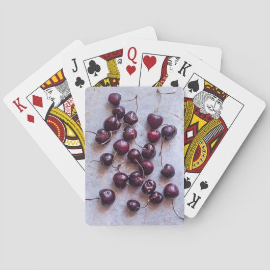 Kirschen Spielkarten (Rückseite)