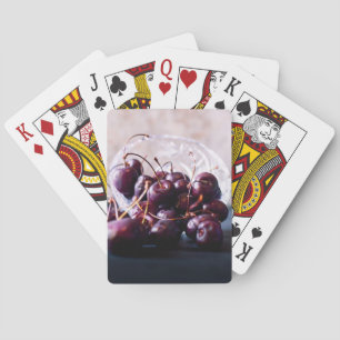 Kirschen Spielkarten