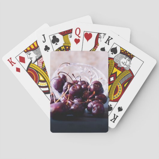 Kirschen Spielkarten (Rückseite)