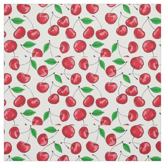 Kirschen Stoff (Muster)