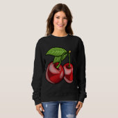 Kirschen Sweatshirt (Vorne ganz)