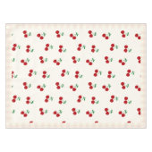 Kirschen Tischdecke (Vorderseite (Horizontal))