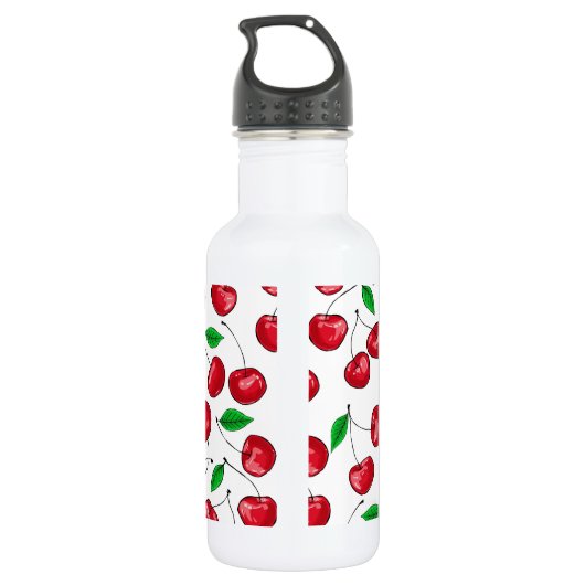 Kirschen Trinkflasche (Rückseite)