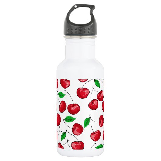 Kirschen Trinkflasche (Vorderseite)