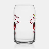 Kirschen Trinkglas Dosenglas (Rechts)