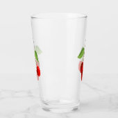 Kirschen Trinkglas Glas (Links)