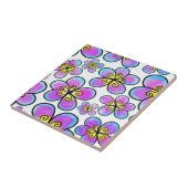 Kirschen und Blume Nahtloses Muster Fliese (Seite)