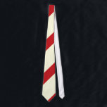 Kirschen und Creme Krawatte<br><div class="desc">Aah,  Kirschen und Sahne. Ein köstlicher Imbiss und eine köstlich aussehende Krawatte. Reiche rote und nicht ganz weiße Streifen machen dies zu einem klassischen Gewinner.</div>