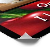 Kirschen und Seide Poster (Ecke)