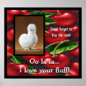 Kirschen und Seide Poster (Vorne)