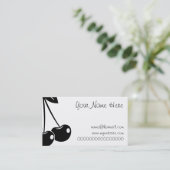 Kirschen Visitenkarte (Stehend Vorderseite)