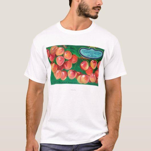 Kirschen von der Kirsche CityThe Dalles ODER T-Shirt (Vorderseite)