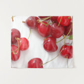 Kirschen Wandteppich (Vorderseite (Horizontal))