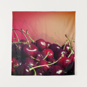 Kirschen Wandteppich (Vorderseite)