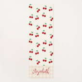 Kirschen Yogamatte (Vorderseite)