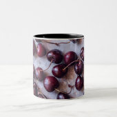 Kirschen Zweifarbige Tasse (Mittel)