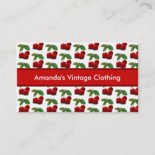 Kirschenkarten Visitenkarten Kirsche gedruckte Vis Visitenkarte