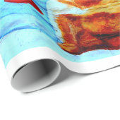 Kirschenkuchen Geschenkpapier (Rolleneckpunkt)