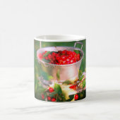 Kirschernte, Hütte Garten Rosalinde Kaffeetasse (Mittel)