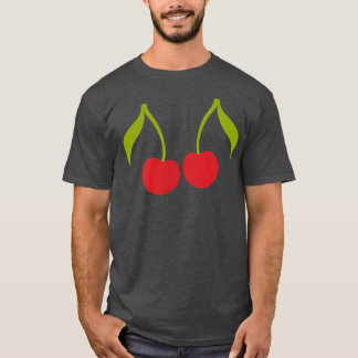 Kirschfrucht Meer Sommersonnenurlaub vegan T-Shirt