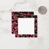 Kirschfrucht Mitteilungskarte (Vorderseite/Rückseite Beispiel)