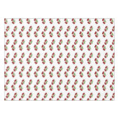 Kirschfrüchte auf Weiß Tischdecke (Vorderseite (Horizontal))
