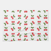 Kirschfruchtmuster Geschirrtuch (Horizontal)