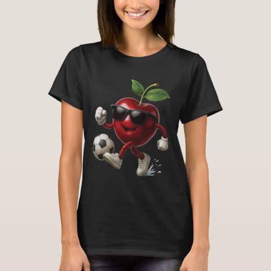 Kirschfußball T-Shirt (Vorderseite)